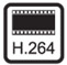 ระบบการบันทึกภาพ H.264 High Profile ความละเอียด 720x576 ดูผ่านอินเตอร์เน็ตได้อย่างรวดเร็ว